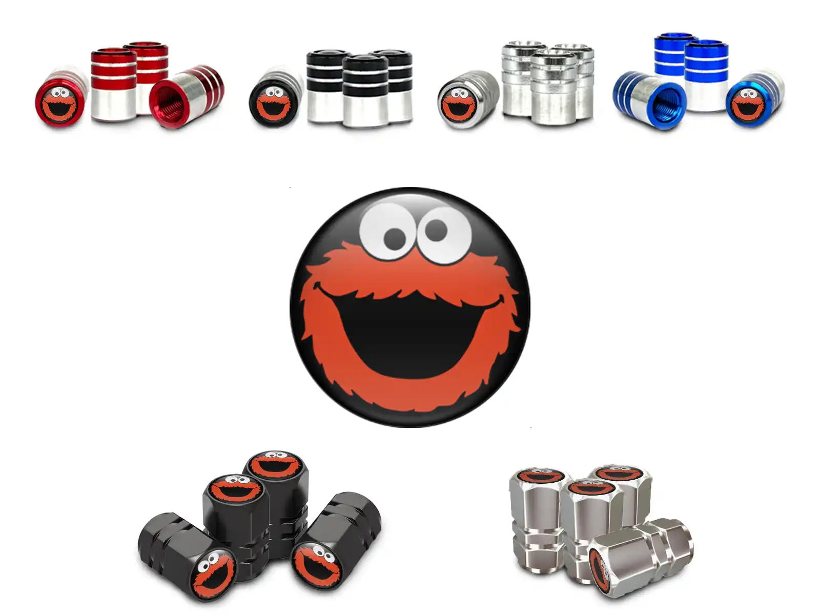 Wheels Valve Caps for Bicycle Premium Edition
